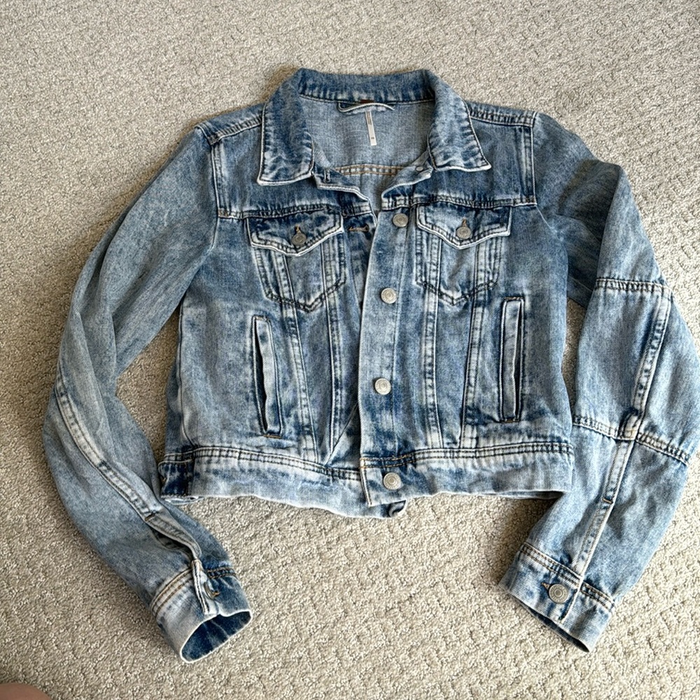 Free people denim jacket